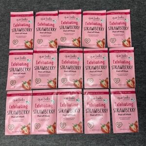 15X Que Bella‎ Exfoliating Strawberry Peel Off Mask